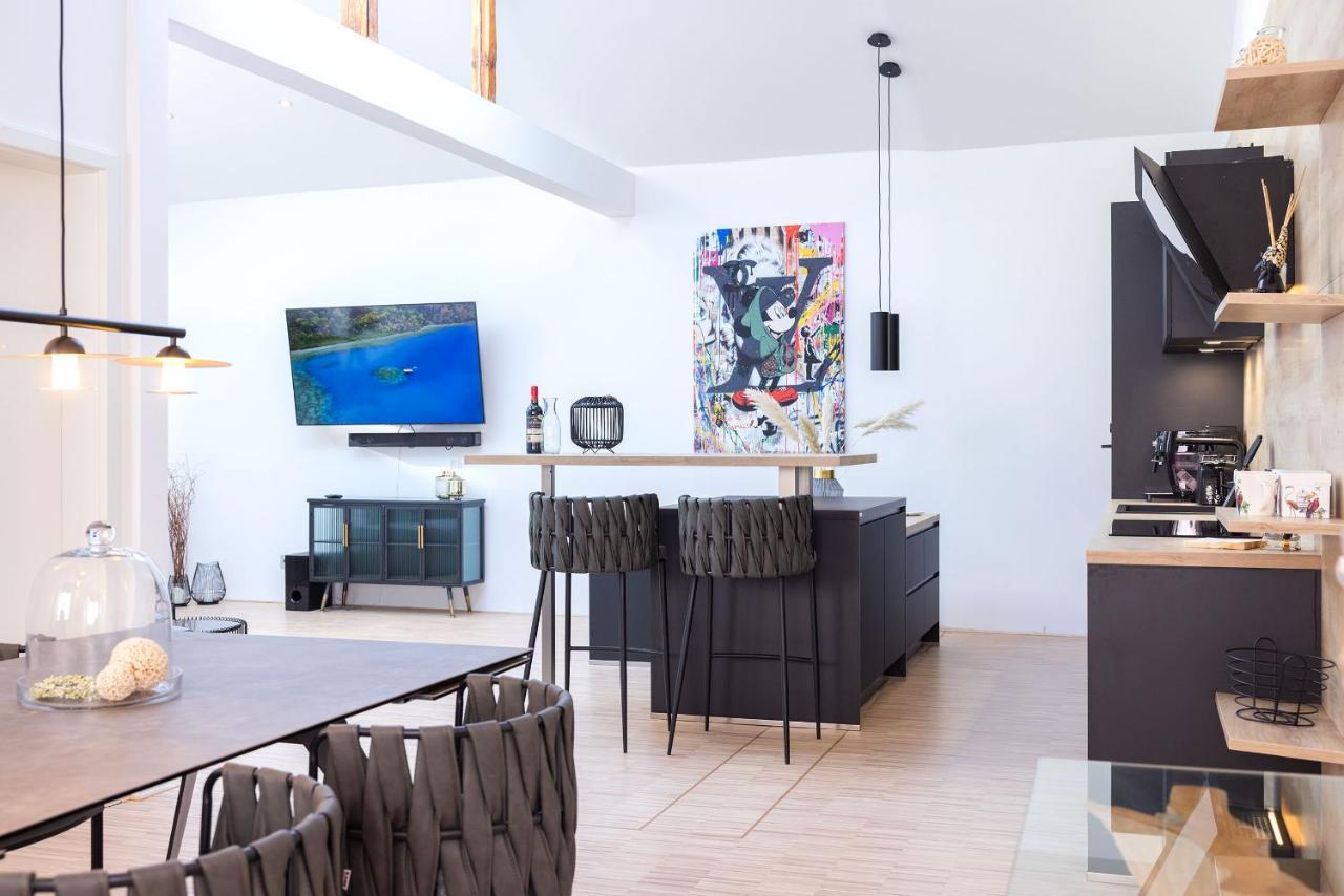 Lichtdurchflutetes Design - Appartement Guetersloh - 90 Qm Ngoại thất bức ảnh